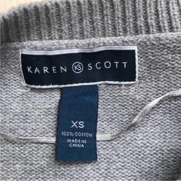 Karen Scott Sequined Sweater - Picture 4 of 5